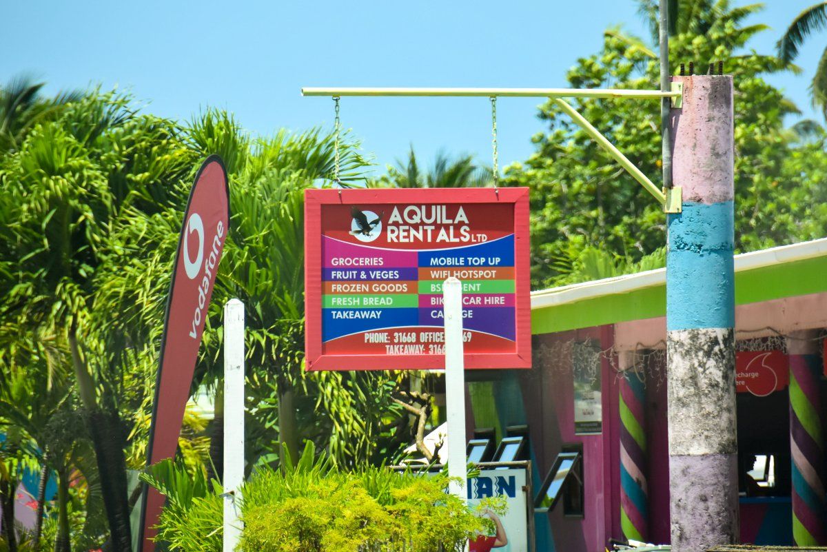 Information, Shops & Services on Aitutaki